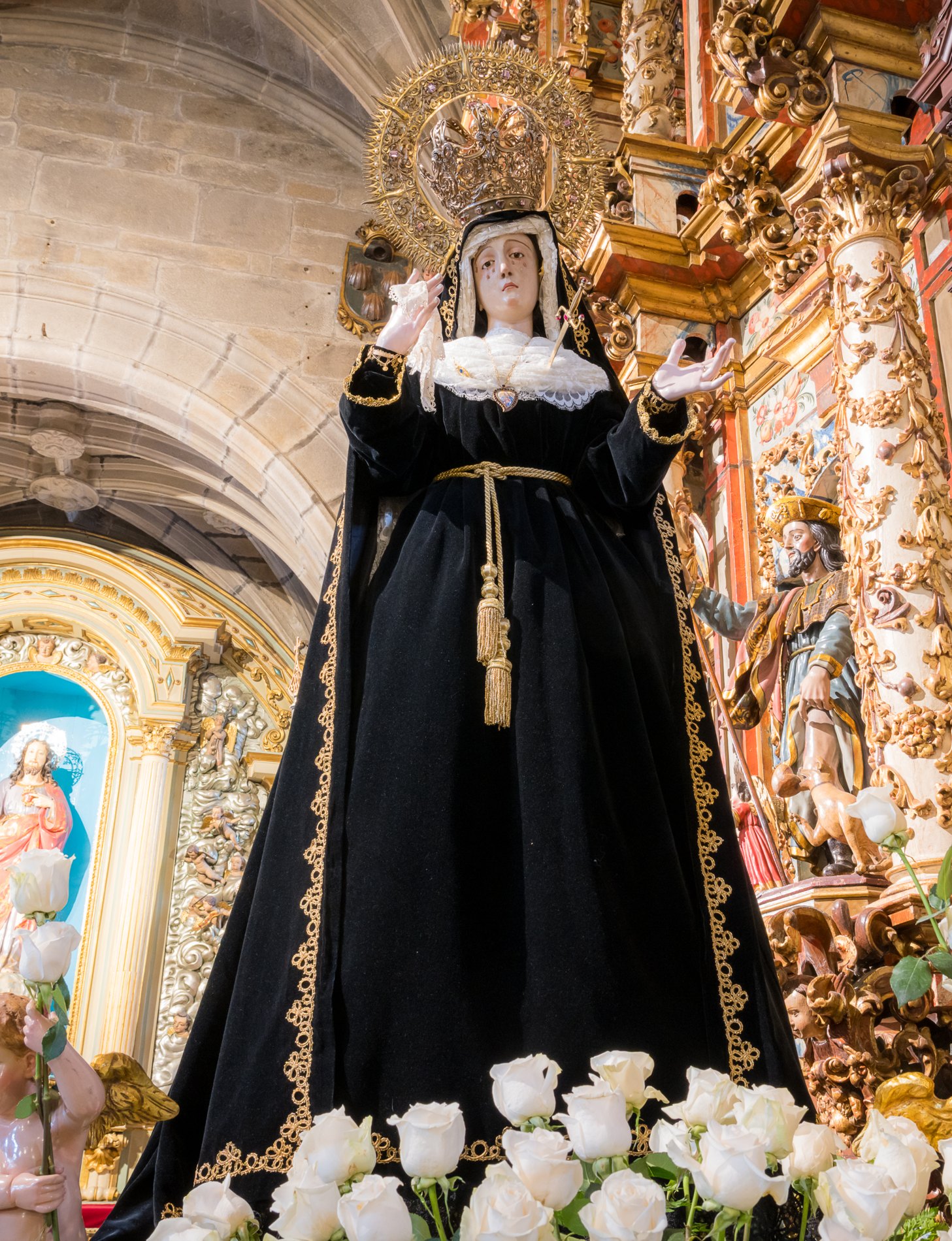 Virgen de los Dolores, de luto · fotografía 261
