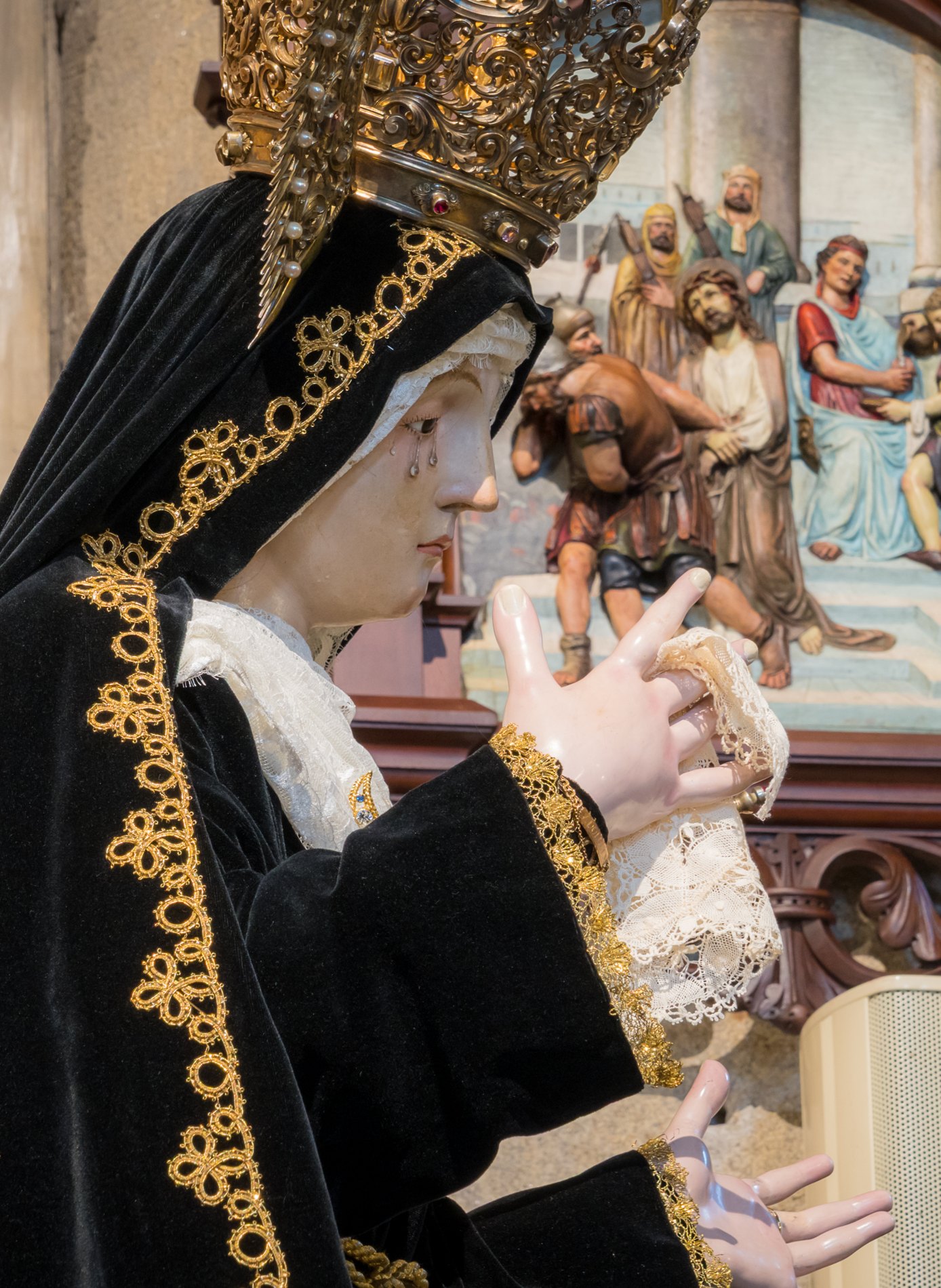 Virgen de los Dolores, de luto · fotografía 267